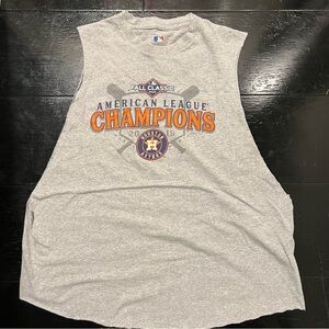 Houston Astros 2019 American League Champions Cutoff Tank – MLB – XL